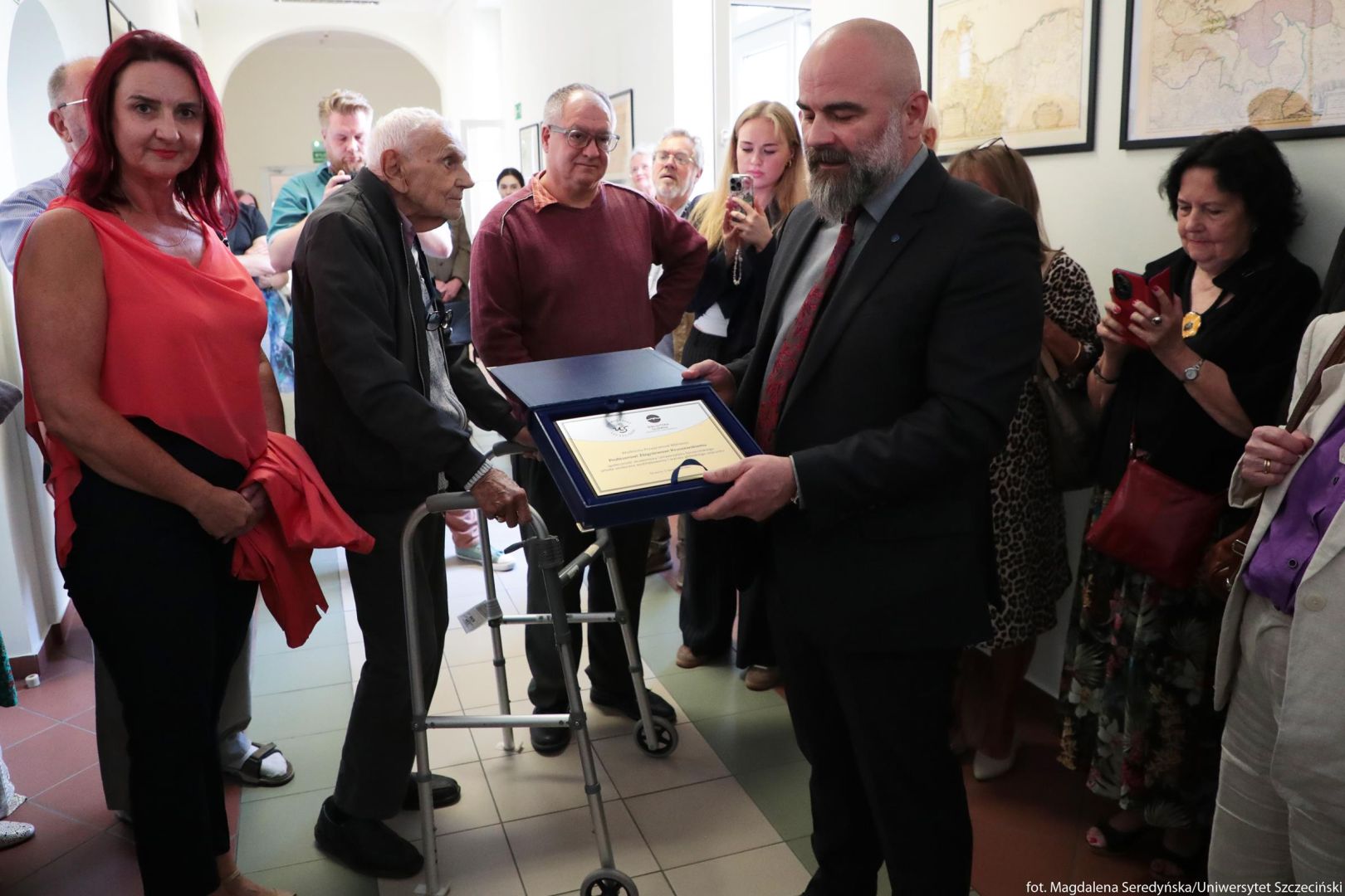 Nadanie sali Biblioteki Głównej US imienia prof. Z. Kruszewskiego