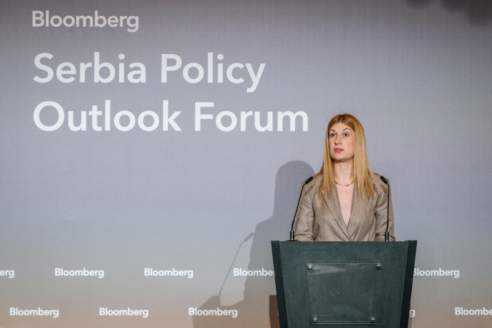 Јовановић отворила конференцију „Bloomberg Serbia Policy Outlook 2026“