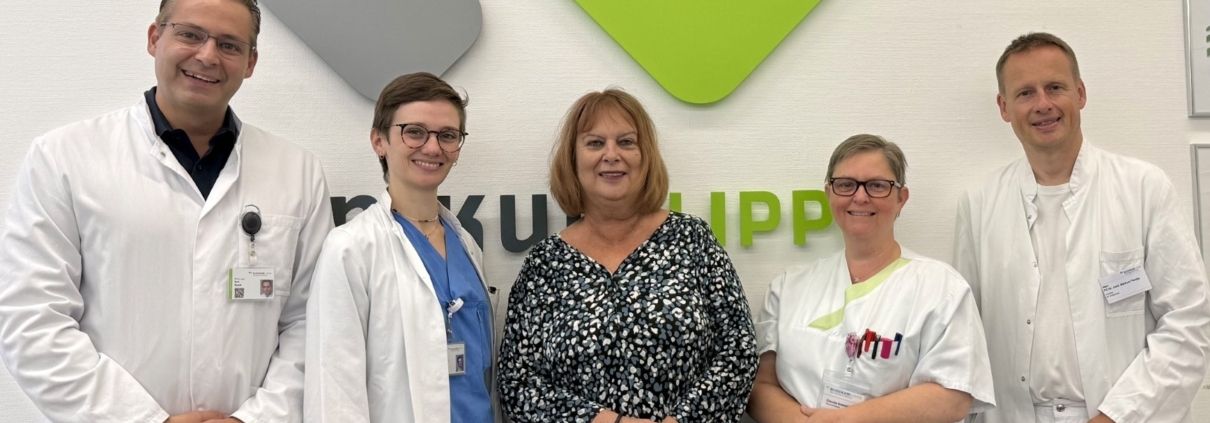 Gefäßchirurgie erweitert Spektrum: Erstmals TEVAR am Klinikum Lippe