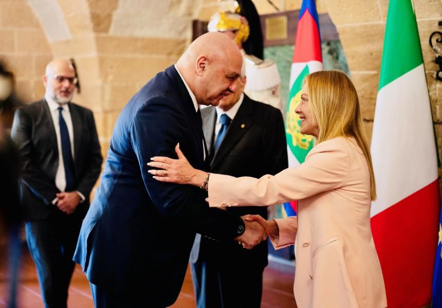 Incontro con il Presidente della Repubblica libanese