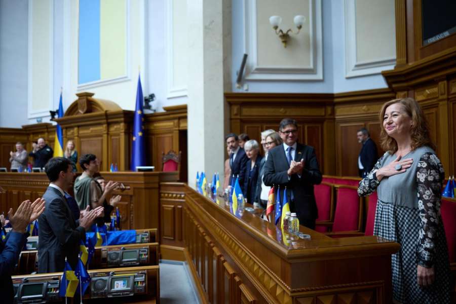 Історичний візит Голови Конгресу депутатів Іспанії до України: Руслан Стефанчук зустрівся з Франсіною Арменголь