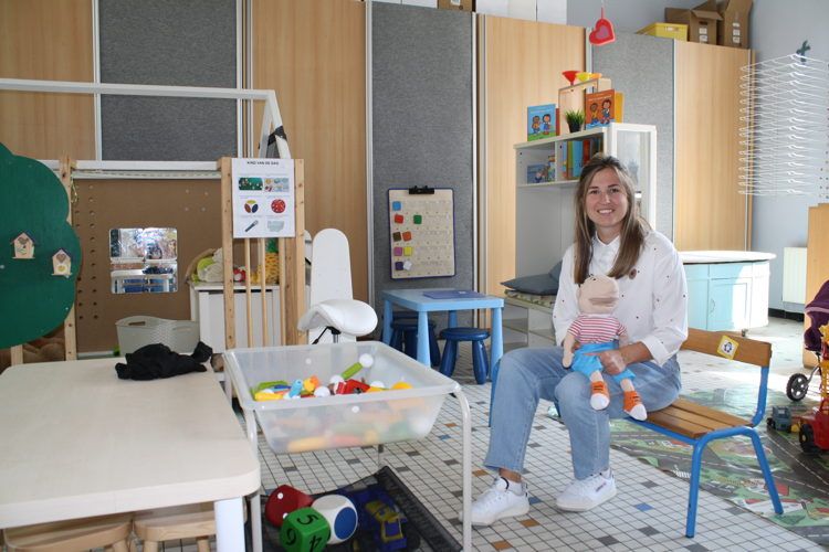 Na zeven jaar lesgeven aan studenten trekt Odisee-docent zelf de kleuterklas in