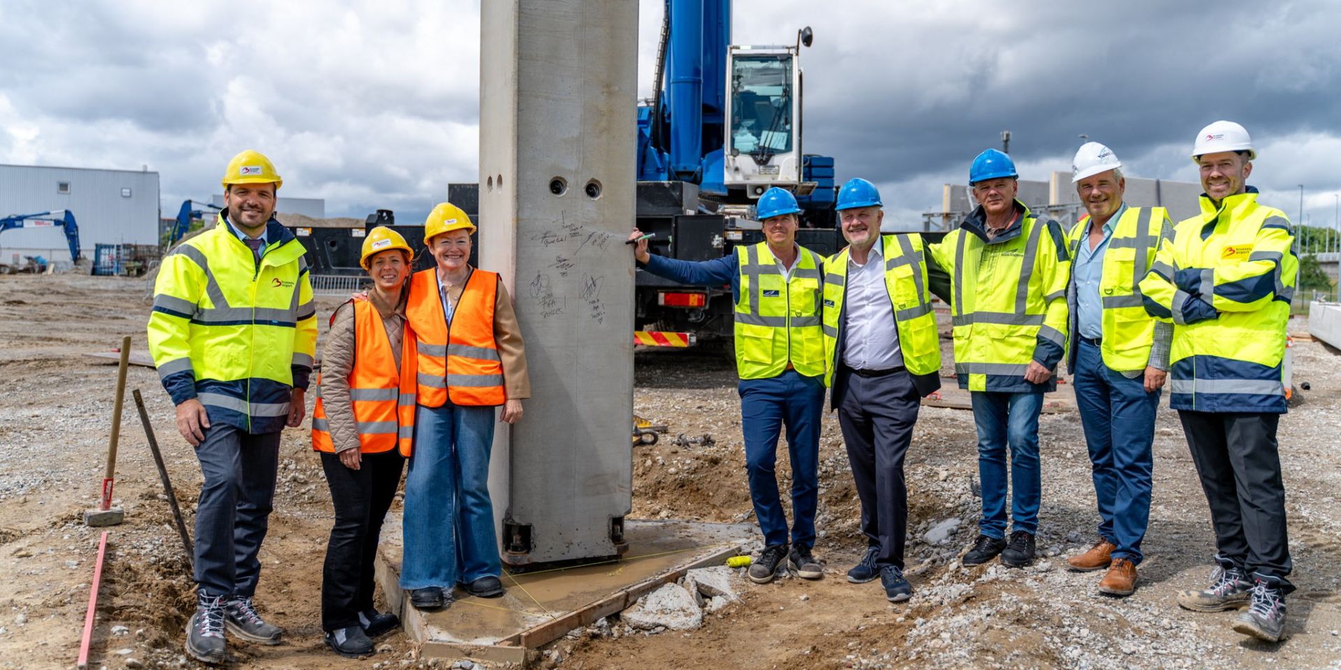 Brussels Airport pose le premier pilier d’une nouvelle infrastructure logistique dans sa zone cargo