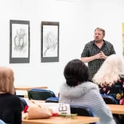 Vernisáž Aleny Sedlákovej (Alenis): TRBLIETANIE SVETIEL A AKVARELY