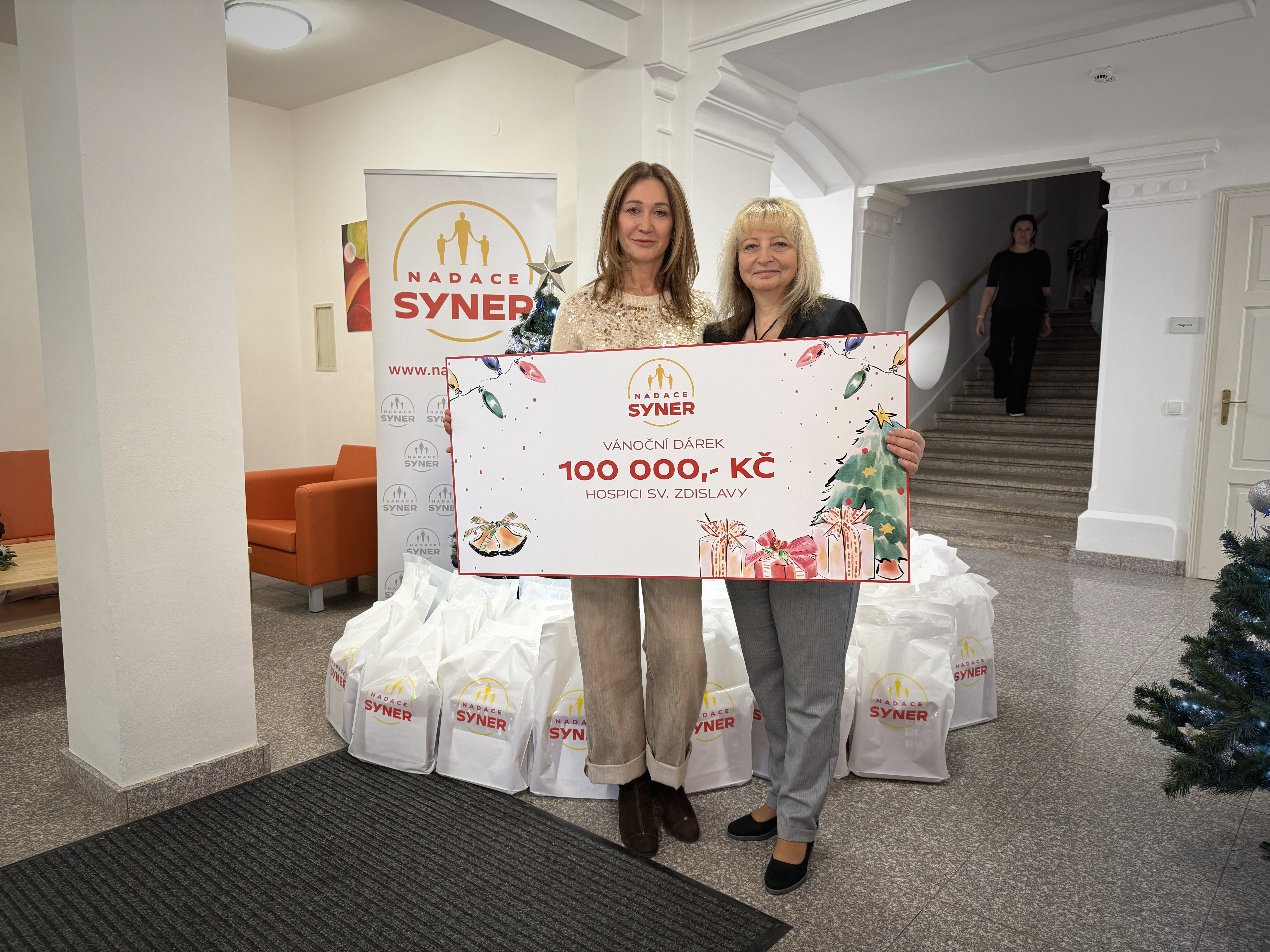 Nadace SYNER pokračuje v tradici podpory Hospice svaté Zdislavy