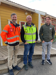 Ny grillhytte i Oksviken
