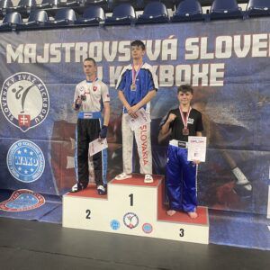 Tobias Medveď 3. v kickboxe