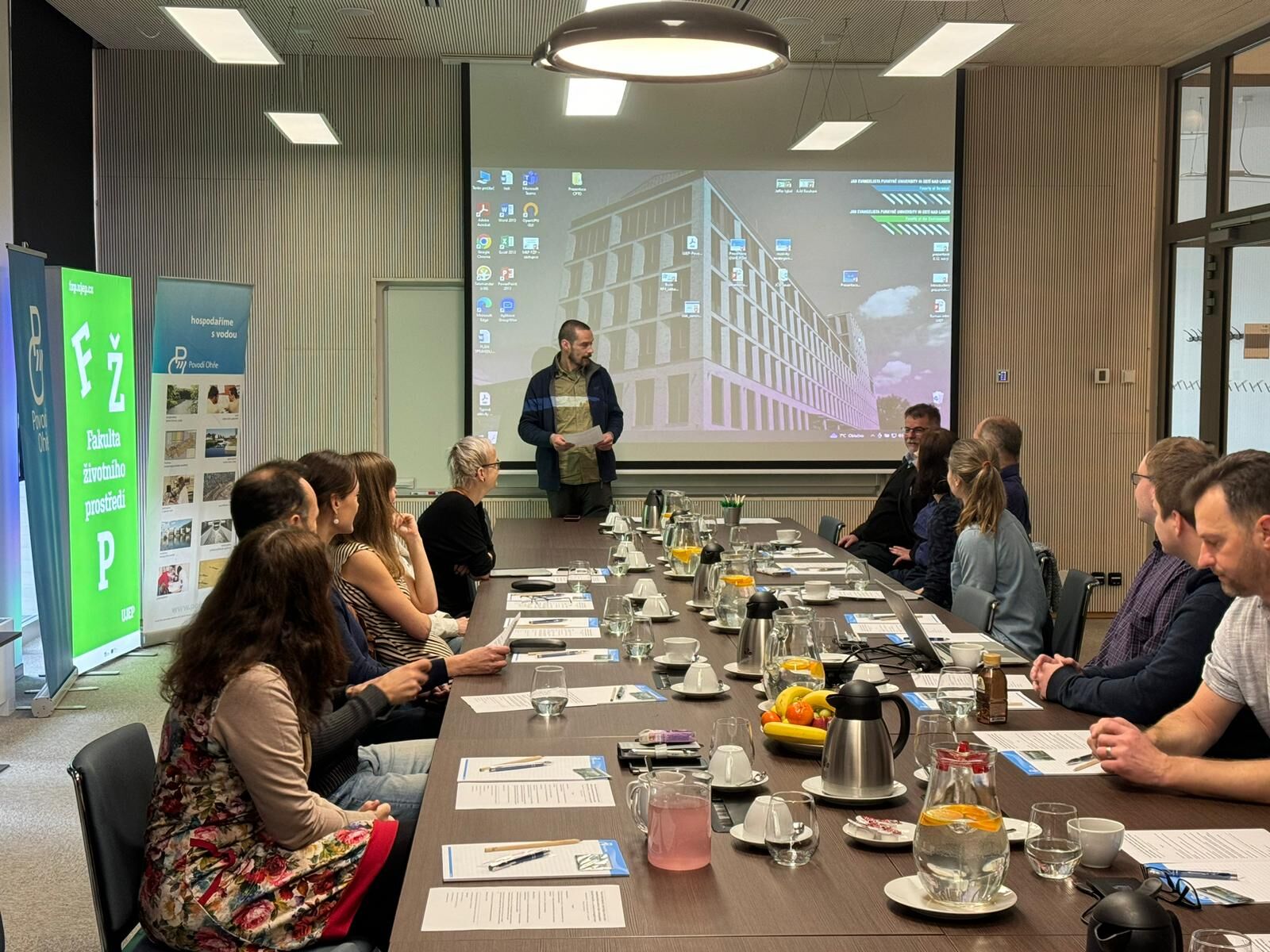 Odborníci z oblasti hydrobiologie a hydrochemie hledají společnou cestu