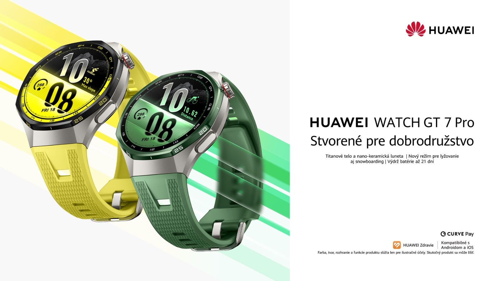 Titán, zafír a 21-dňová výdrž. Huawei Watch GT 7 Pro ukazujú, ako majú vyzerať prémiové hodinky