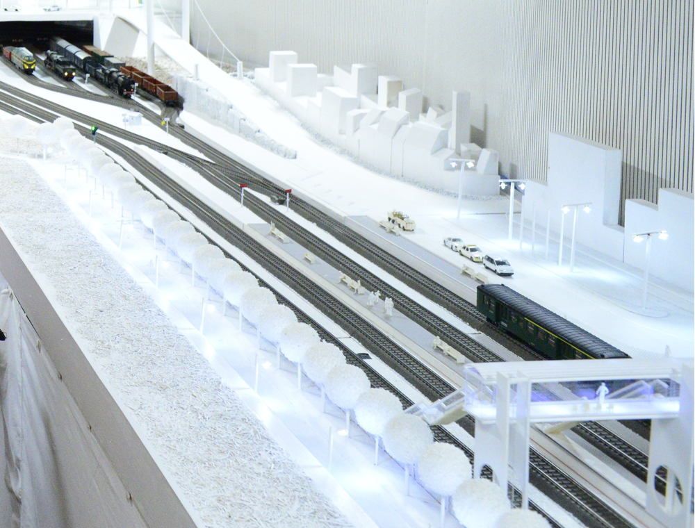 Miniatuurtreintentoonstelling bij Train World