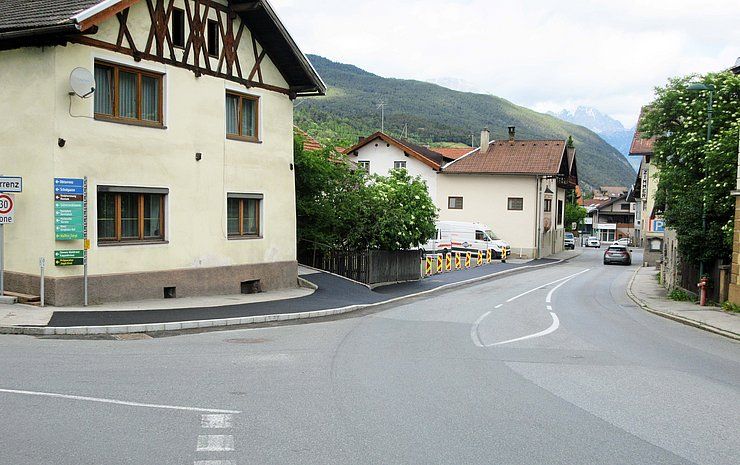 Fernpass-Paket: Durchgehender Gehsteig in Tarrenz fertiggestellt
