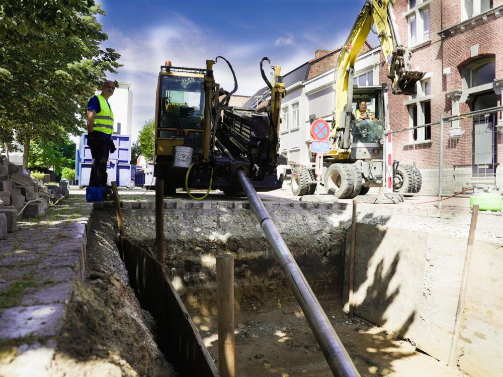 Fluvius to drill beneath medieval culvert and the River Demer to strengthen the energy network in Aarschot