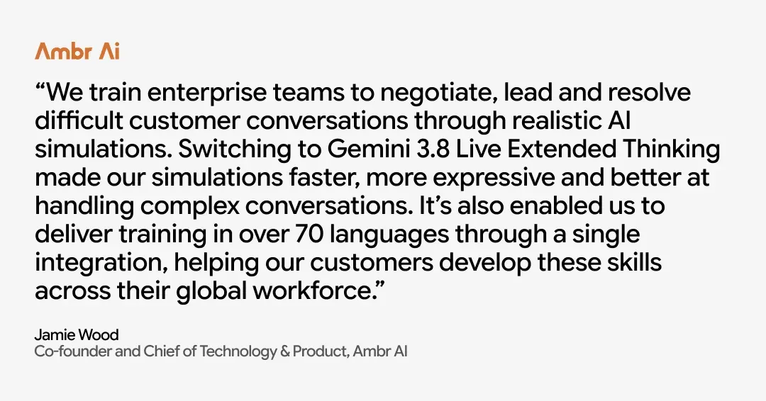 Build real-time voice applications with Gemini 3.8 Live and 3.5 Transcribe