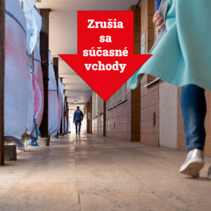 Zmena organizácie dopravy okolo polikliniky a avízo nových vstupov do ambulancií