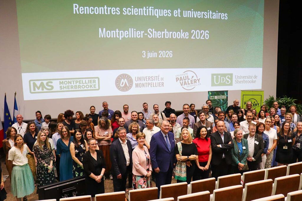 Rencontres Montpellier-Sherbrooke : 20 ans de sciences en partage