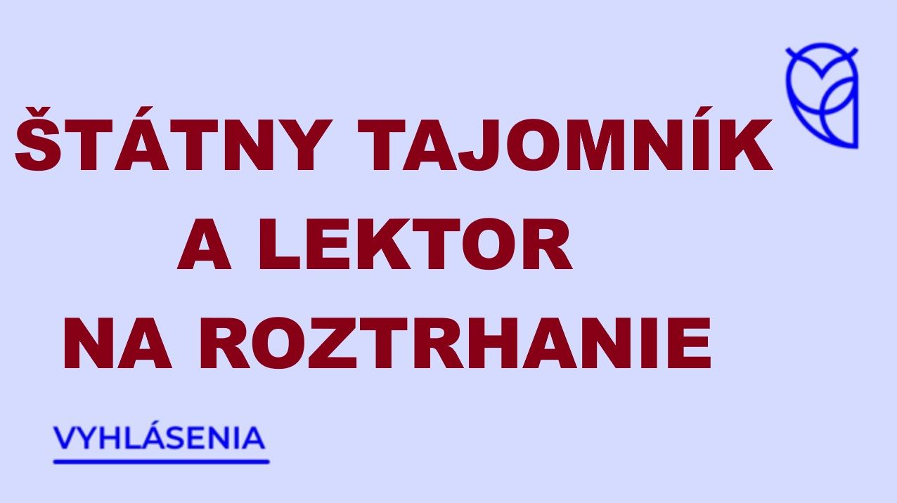 Ako sa na ministerstve volá, tak sa na univerzite ozýva