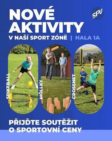 ČASPV poprvé na veletrhu SPORT EXPO! Přijďte si s námi zasportovat a zažít spoustu zábavy