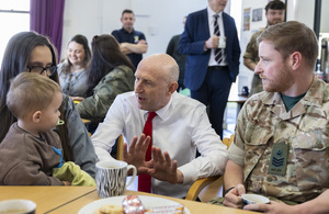 Transformative new childcare support will save Defence families up to £6000 a year