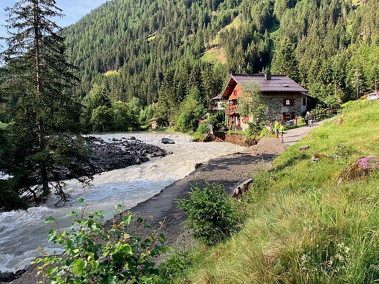 Pitztal: Mure verlegt Landesstraße