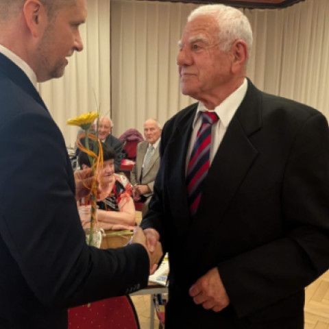 Mesto Senica s úctou privítalo svojich tohtoročných jubilantov