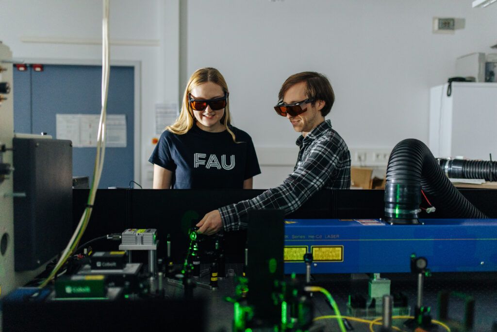 Eislaufbahn für Elektronen