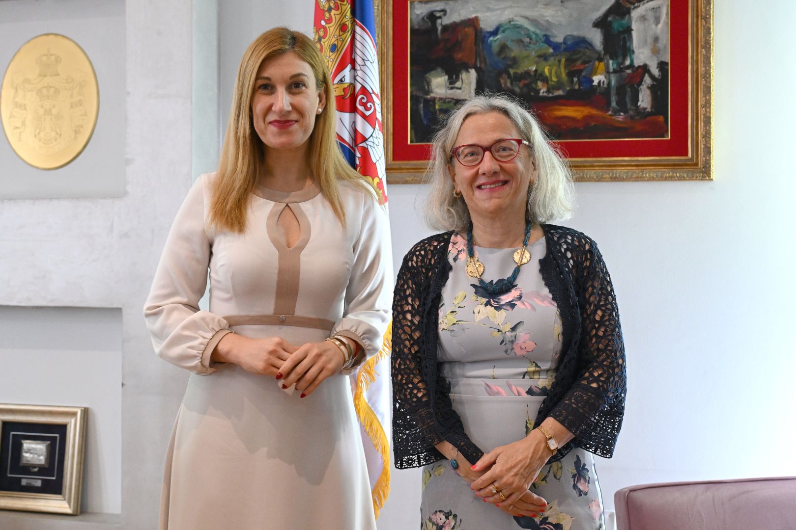 Јовановић са амбасадорком Швајцарске