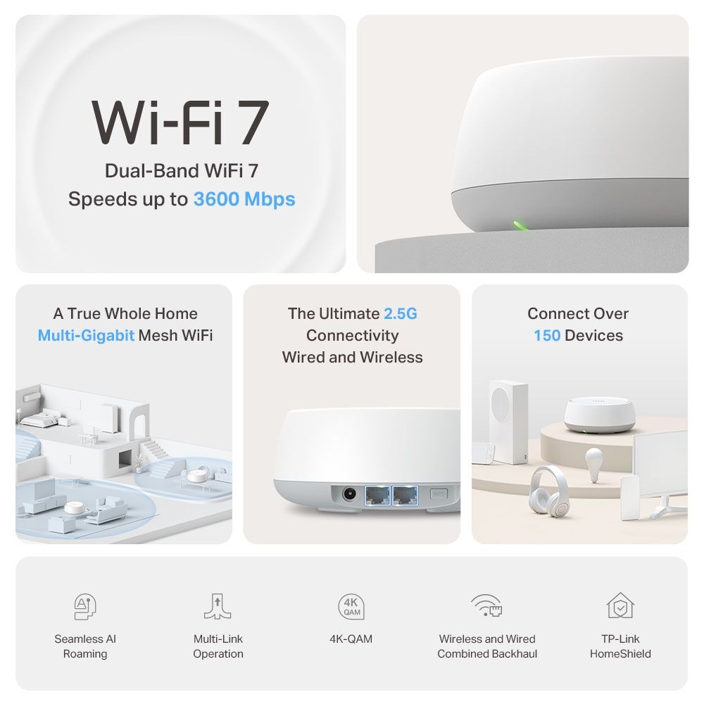 TP-Link představuje Deco BE25: Revoluční Wi-Fi 7 mesh systém pro dokonalé pokrytí domácnosti