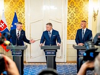 R. Fico: Traja slovenskí najvyšší ústavní činitelia sú spolu
