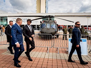 Predseda vlády SR Robert Fico na medzinárodnom veľtrhu IDEB