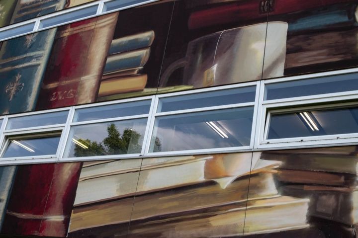 Graffiti-Kunst auf dem Campus Vaihingen