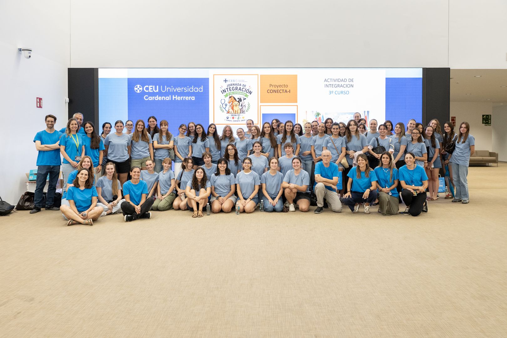 La Facultad de Veterinaria CEU fomenta la integración de los alumnos internacionales a través de una actividad colaborativa