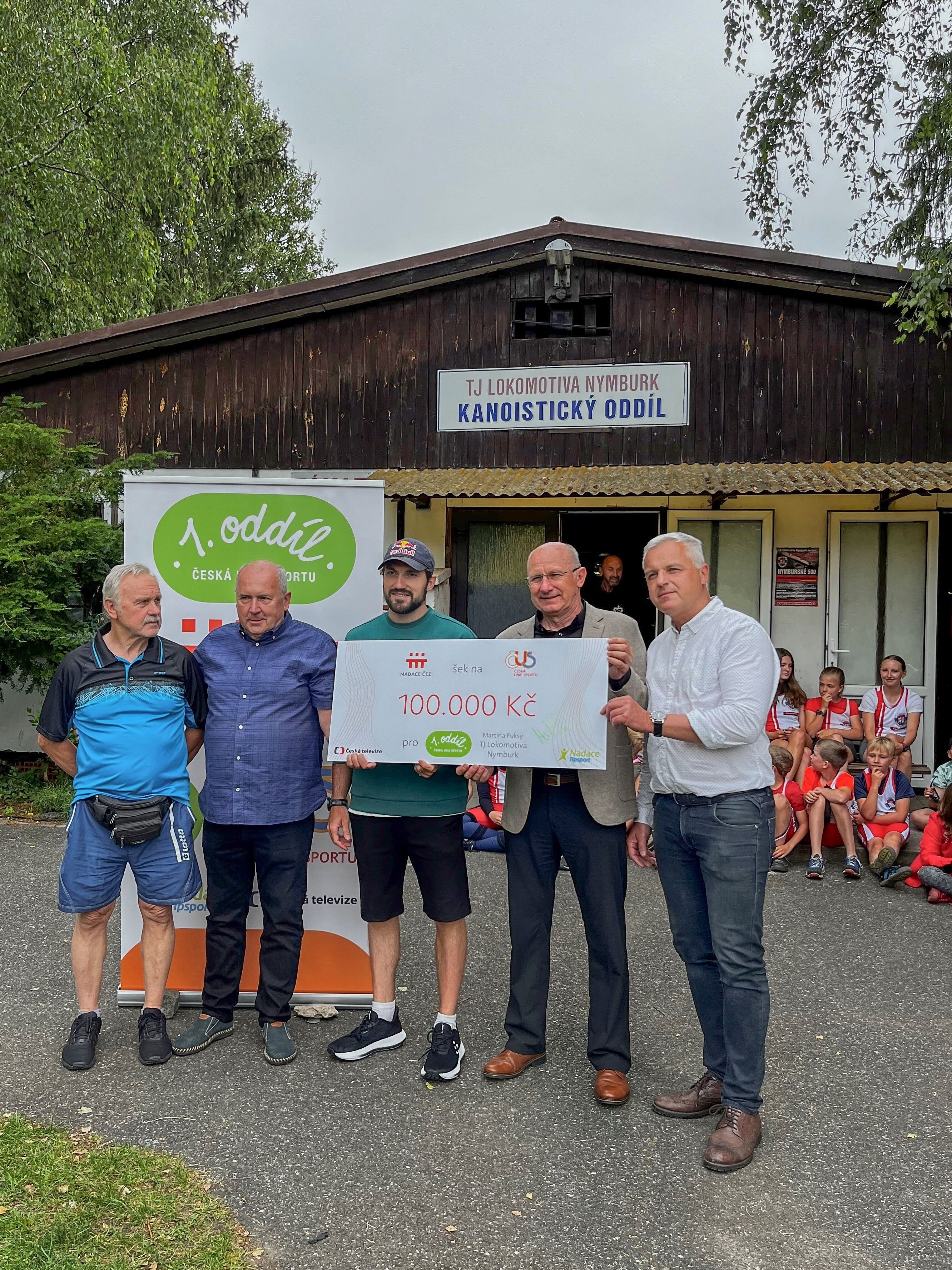 Česká unie sportu podpořila TJ Lokomotiva Nymburk  v rámci projektu První oddíl