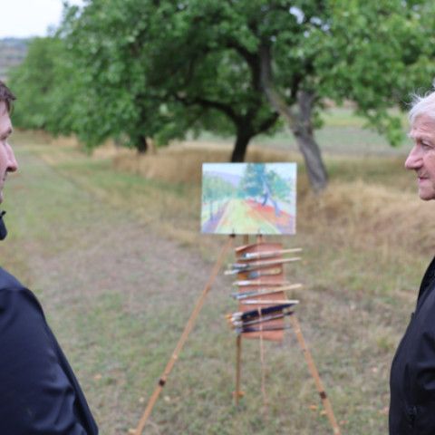 Výtvarníci zo Senice a Veľkých Pavlovíc opäť tvorili na Pálave