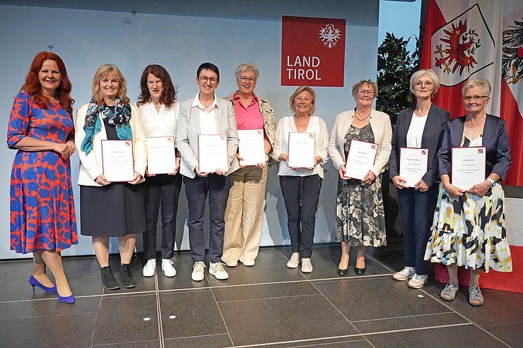 117 Ehrungen: Tirols Büchereien leben vom Ehrenamt