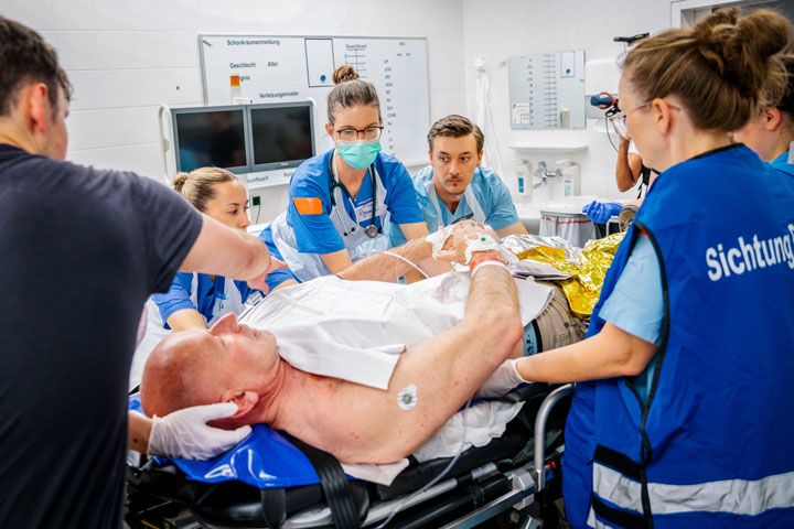 Uniklinik Bonn trainiert für den Ernstfall