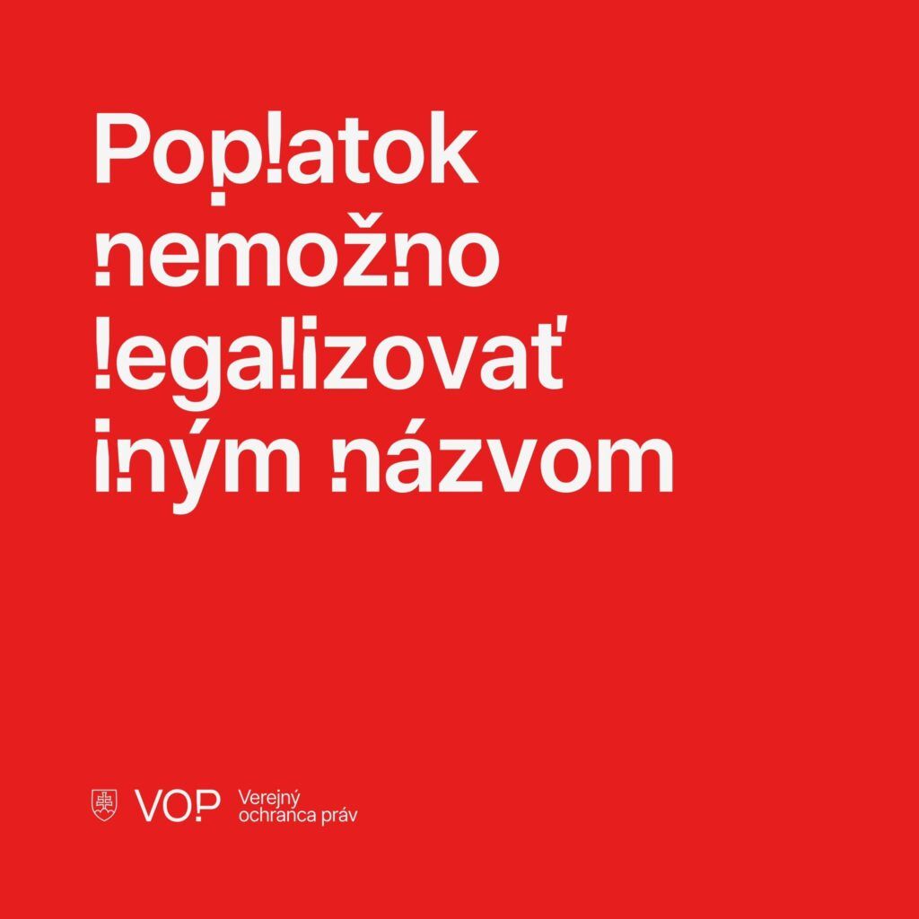 Poplatok nemožno legalizovať iným názvom