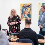 Vernisáž Aleny Sedlákovej (Alenis): TRBLIETANIE SVETIEL A AKVARELY