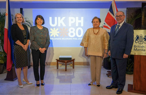 UK Minister Visits Manila for 80th Year of Bilateral Ties