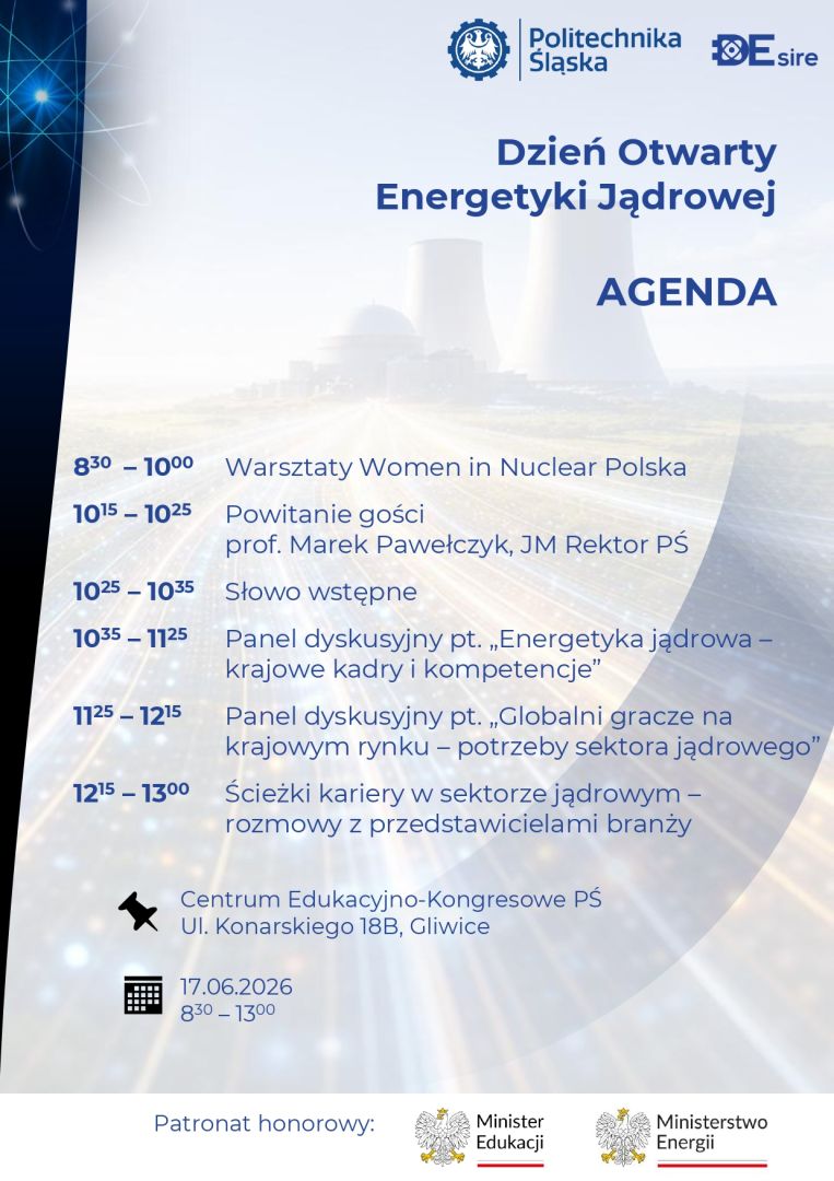 Dzień Otwarty Energetyki Jądrowej – zaproszenie