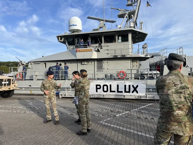 Un navire de mer en plein cœur de Bruxelles !