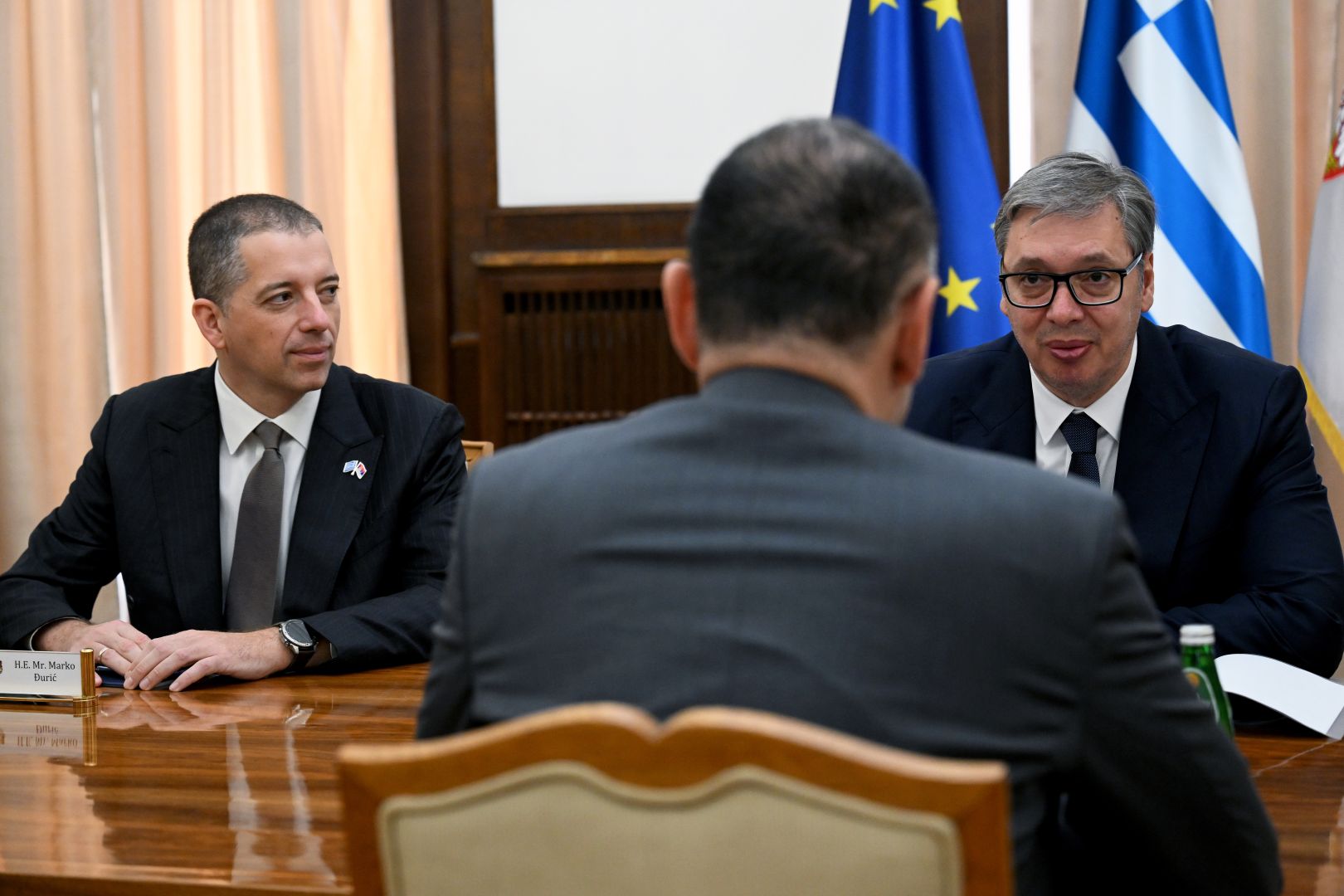 Ђурић: Потврђено пријатељство Србије и Грчке и подршка ЕУ интеграцијама
