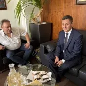 Rektor Prešovskej univerzity prijal generálneho konzula Ukrajiny Volodymyra Kamarčuka