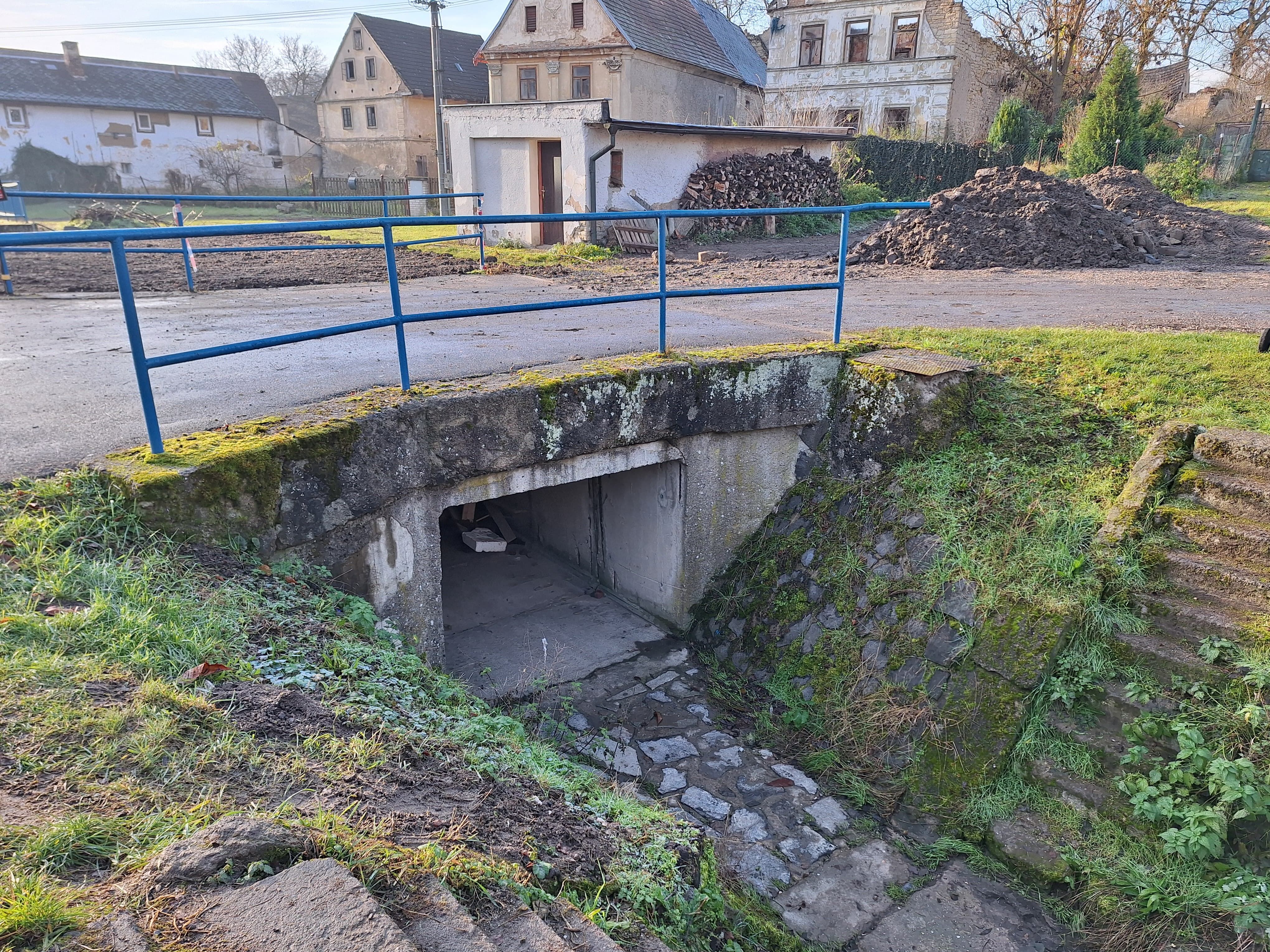 V Břehoryjích opravujeme zakrytý profil Studeného potoka
