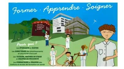 Un poster pour promouvoir la Charte d'encadrement des étudiants et élèves en stage