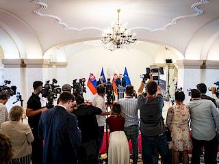Hlavnou témou stretnutia predsedu vlády SR s predsedom Európskej rady bol spoločný európsky rozpočet