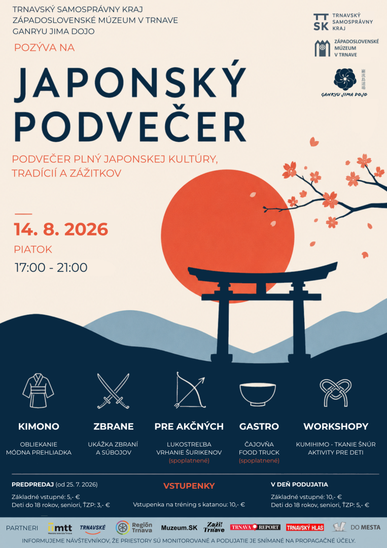 Japonský podvečer v Západoslovenskom múzeu v Trnave