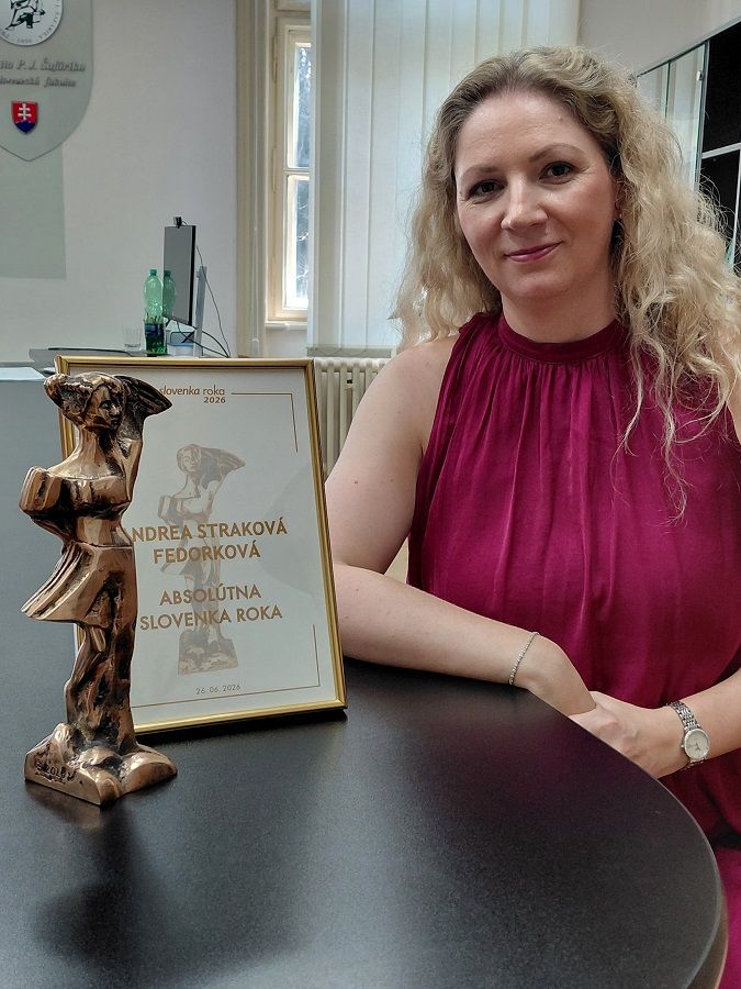 Titul „Absolútna Slovenka roka 2026“ získala vedkyňa PF UPJŠ v Košiciach