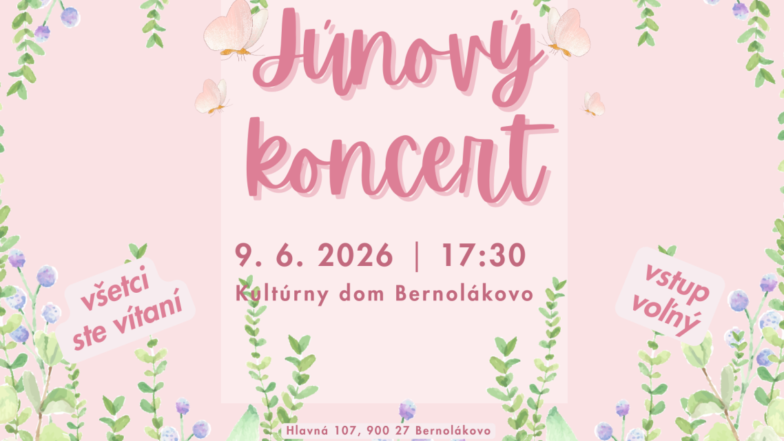 Júnový koncert ZUŠ