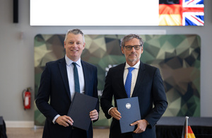 UK and Germany meet to advance deep precision strike missile programme to boost national security