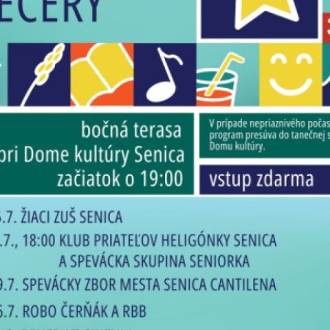 Leto v Senici bude opäť bohaté na kultúru a zážitky